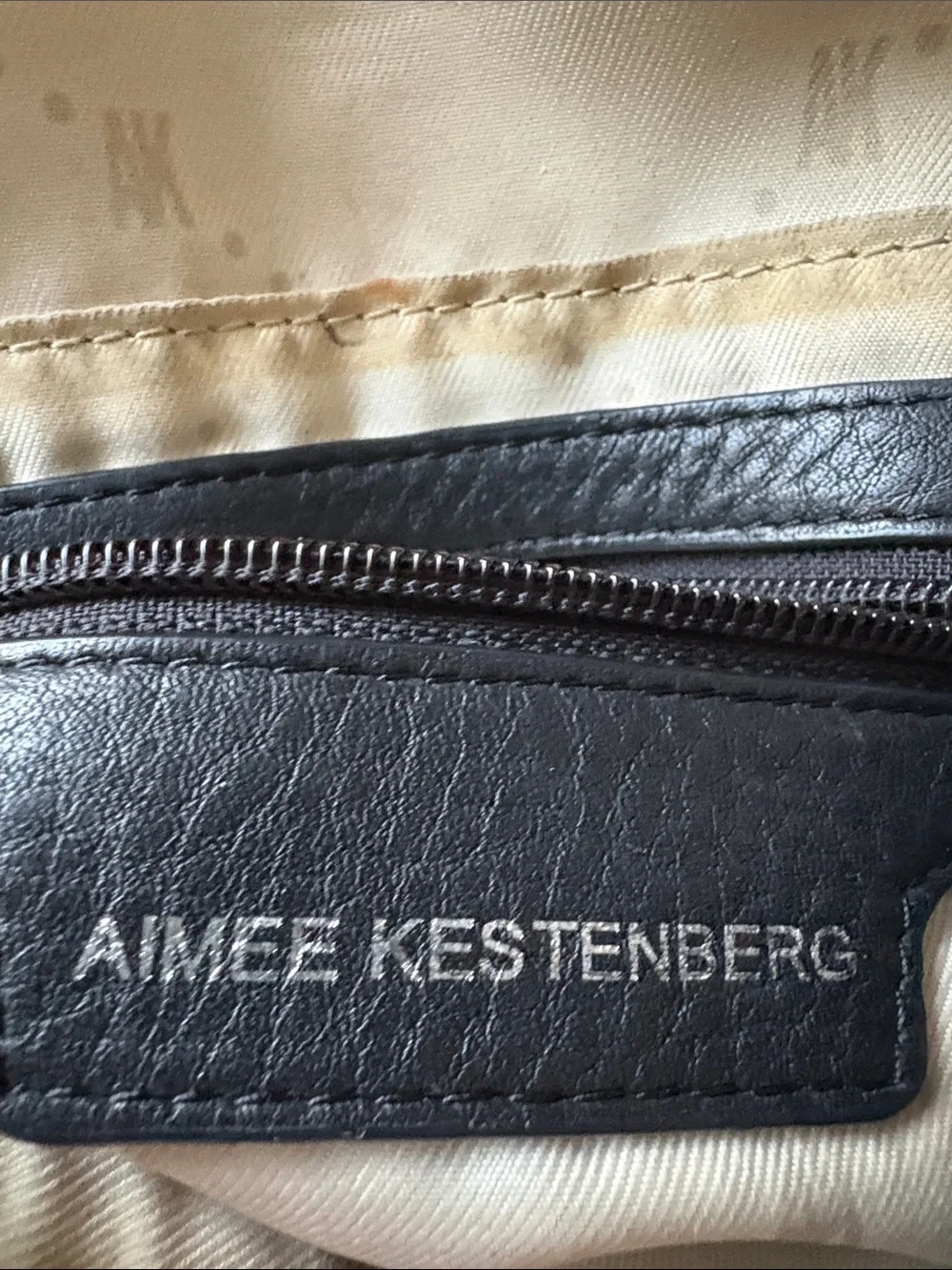 Aimee Kestenberg Lather Saddle Bag